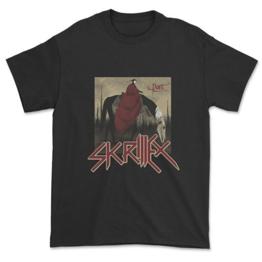 Skrillex Quest For Fire EDM Music Fan Graphics Unisex Concert T-Shirt  184